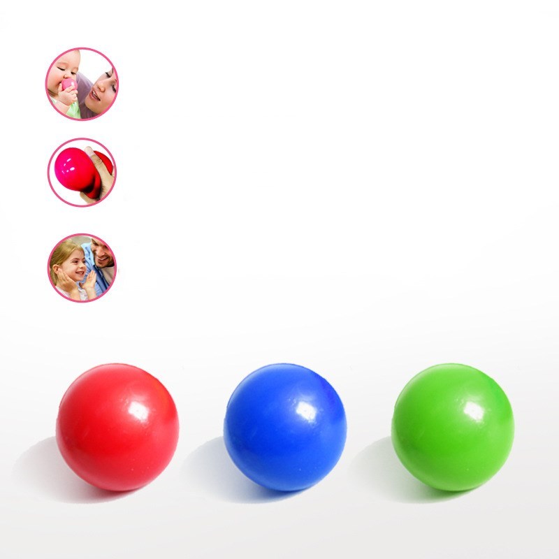 Decompression toy sticky wall ball