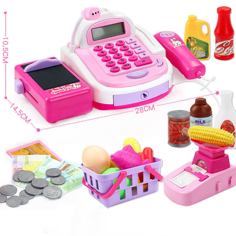 Caisse de supermarché de simulation