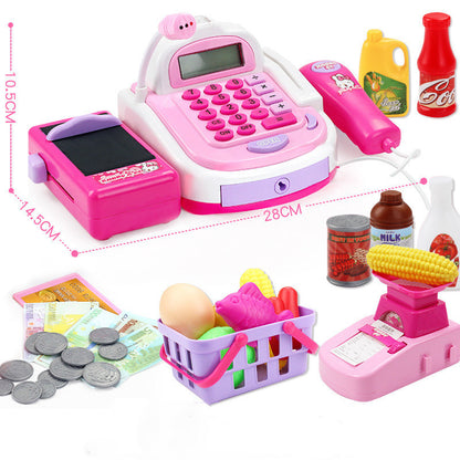 Caisse de supermarché de simulation