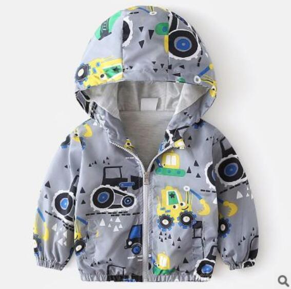 Veste décontractée à capuche pour garçon