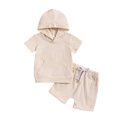Children's Short-sleeved Shorts Two-piece Sports