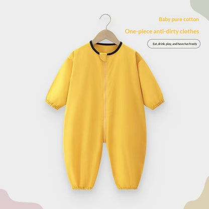 Baby Coverall Crawling Cotton UV-Protective Jumpsuit