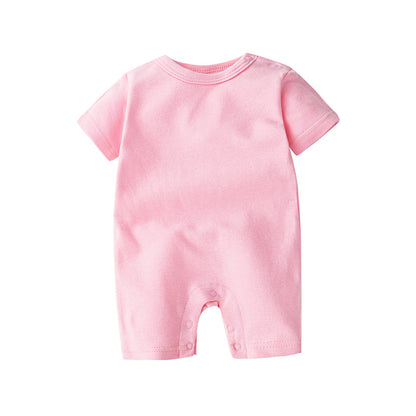 Baby And Infant Cotton Short-sleeve Shirt