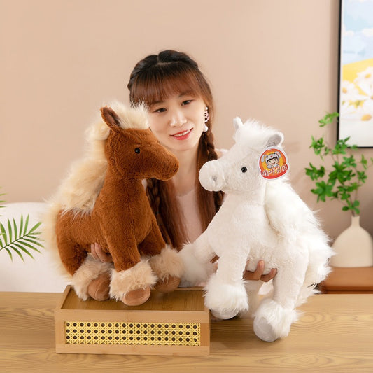 Nouvelle lampe simulée en tissu de coton Peluche