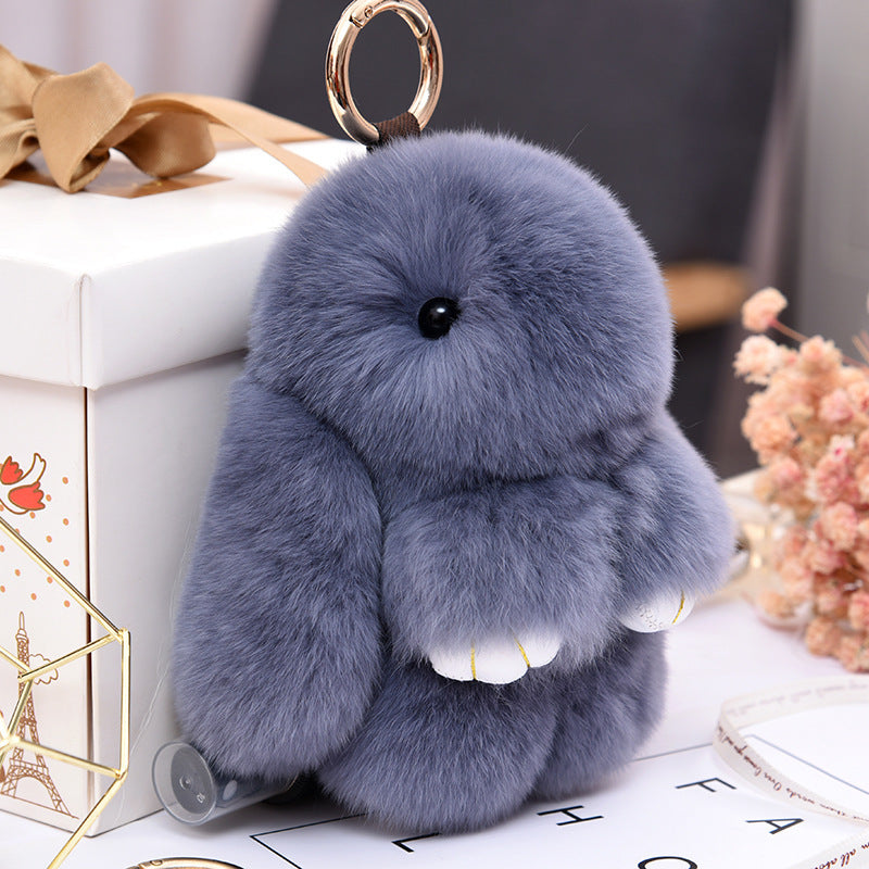 Fashionable Cotton Cute Rabbit Keychain Pendant