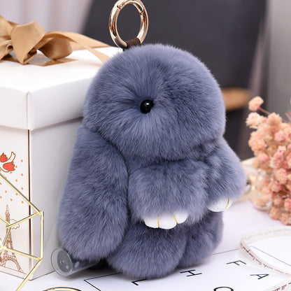Fashionable Cotton Cute Rabbit Keychain Pendant