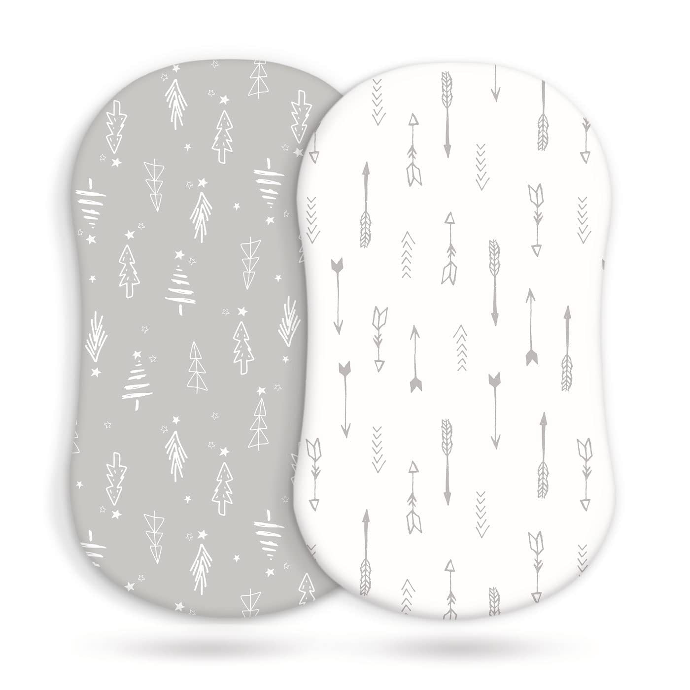 Baby Cradle Fitted Sheet Elastic Printing Baby Caring Table Changing Cover