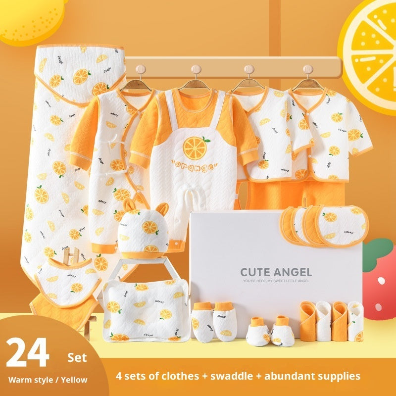 Ensemble cadeau de vêtements pour bébés en pur coton - Nouveauté