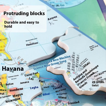 Beidou China Map New Magnetic Junior High School And Elementary School Students