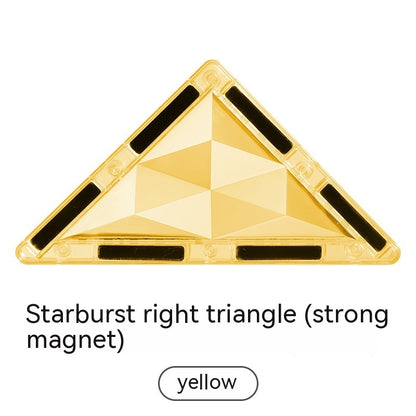 Color Window Asterism Magnetic Building Blocks Assembly