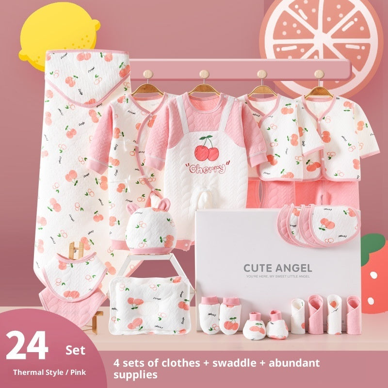 Ensemble cadeau de vêtements pour bébés en pur coton - Nouveauté