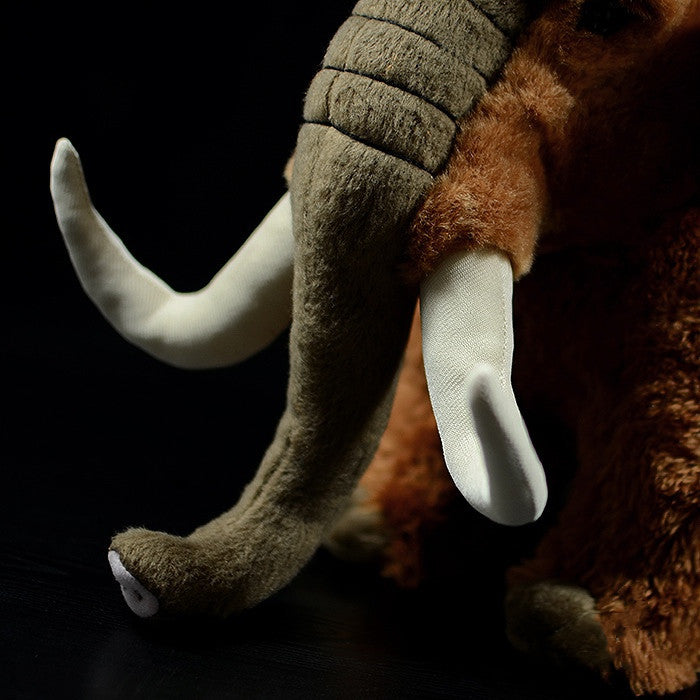 Simulation Mammoth Doll Mammoth Plush Toy Mammoth Simulation Animal Plush Toy 33CM