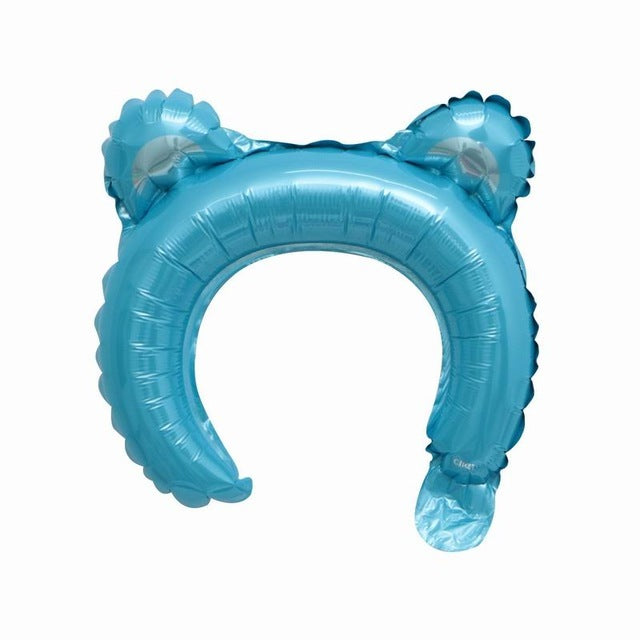 Aluminum film balloon push mobile headdress