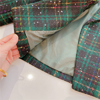 Girls' Classic Style Children's Preppy Style Two-piece Suit