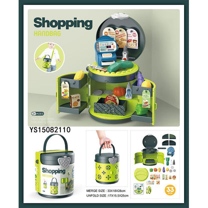 Handheld Bucket Scene Themed Toy Set