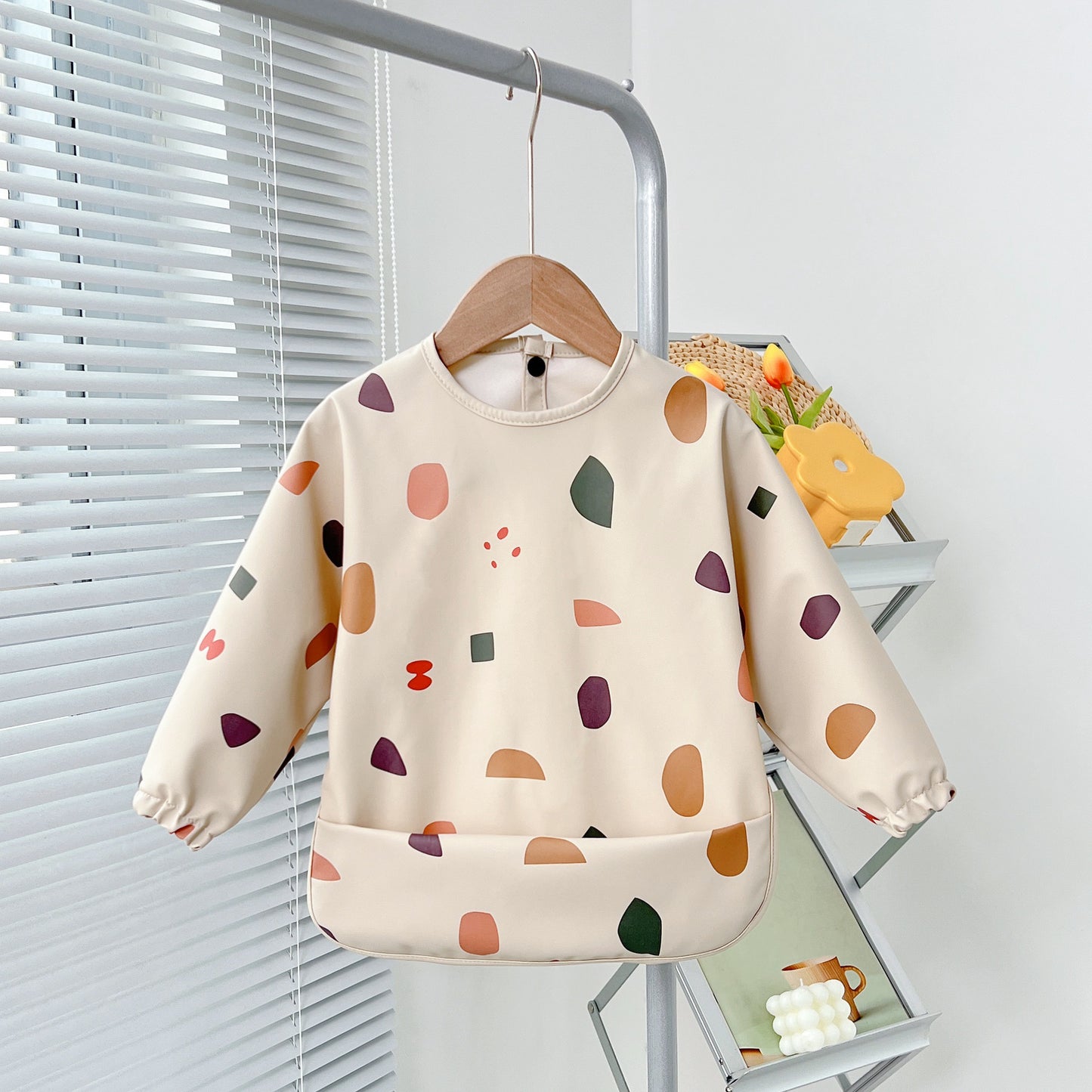 New Children's Waterproof Inside-out Wear Anti-dirty Overclothes