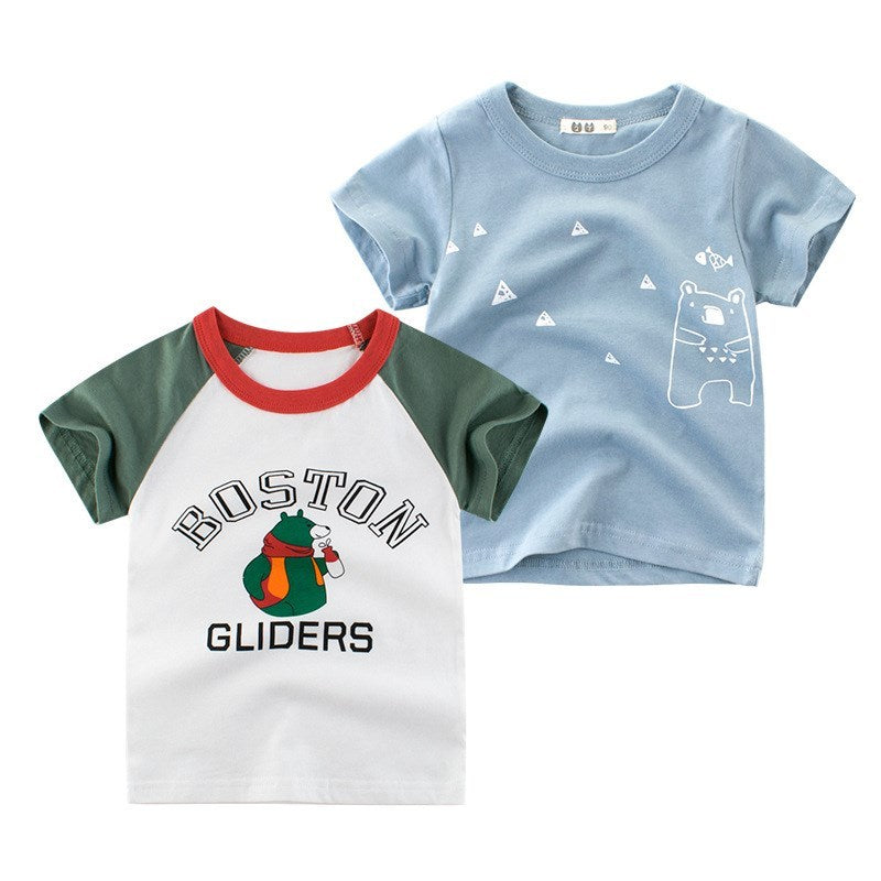Camiseta de manga corta para niños