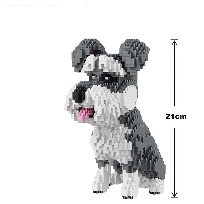 Pet dog small particle block