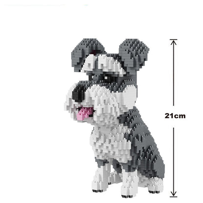 Pet dog small particle block