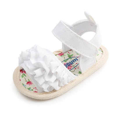 New baby girl soft sole shoes