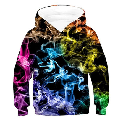 3d Visual Deception Digital Printing Children's Sweater