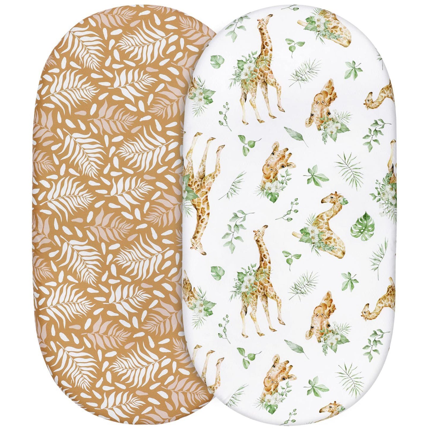 Baby Cradle Fitted Sheet Elastic Printing Baby Caring Table Changing Cover