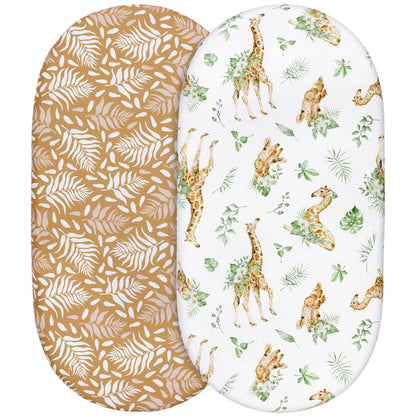 Baby Cradle Fitted Sheet Elastic Printing Baby Caring Table Changing Cover