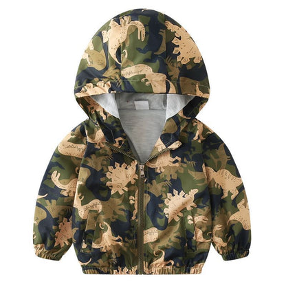 Veste décontractée à capuche pour garçon
