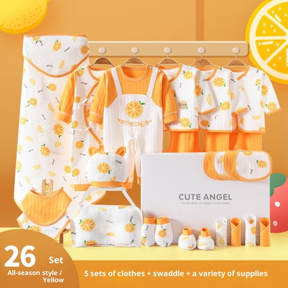 Ensemble cadeau de vêtements pour bébés en pur coton - Nouveauté