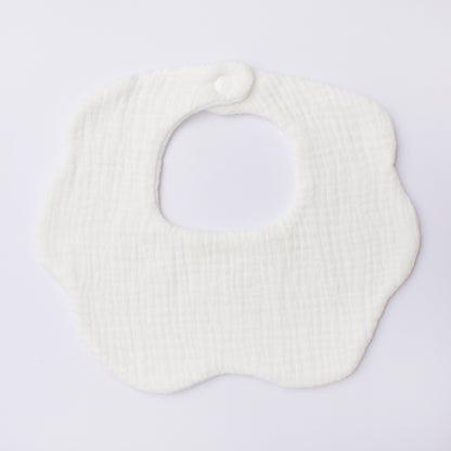 Infant And Toddler Supplies Candy-Colored Gauze Lace Bib