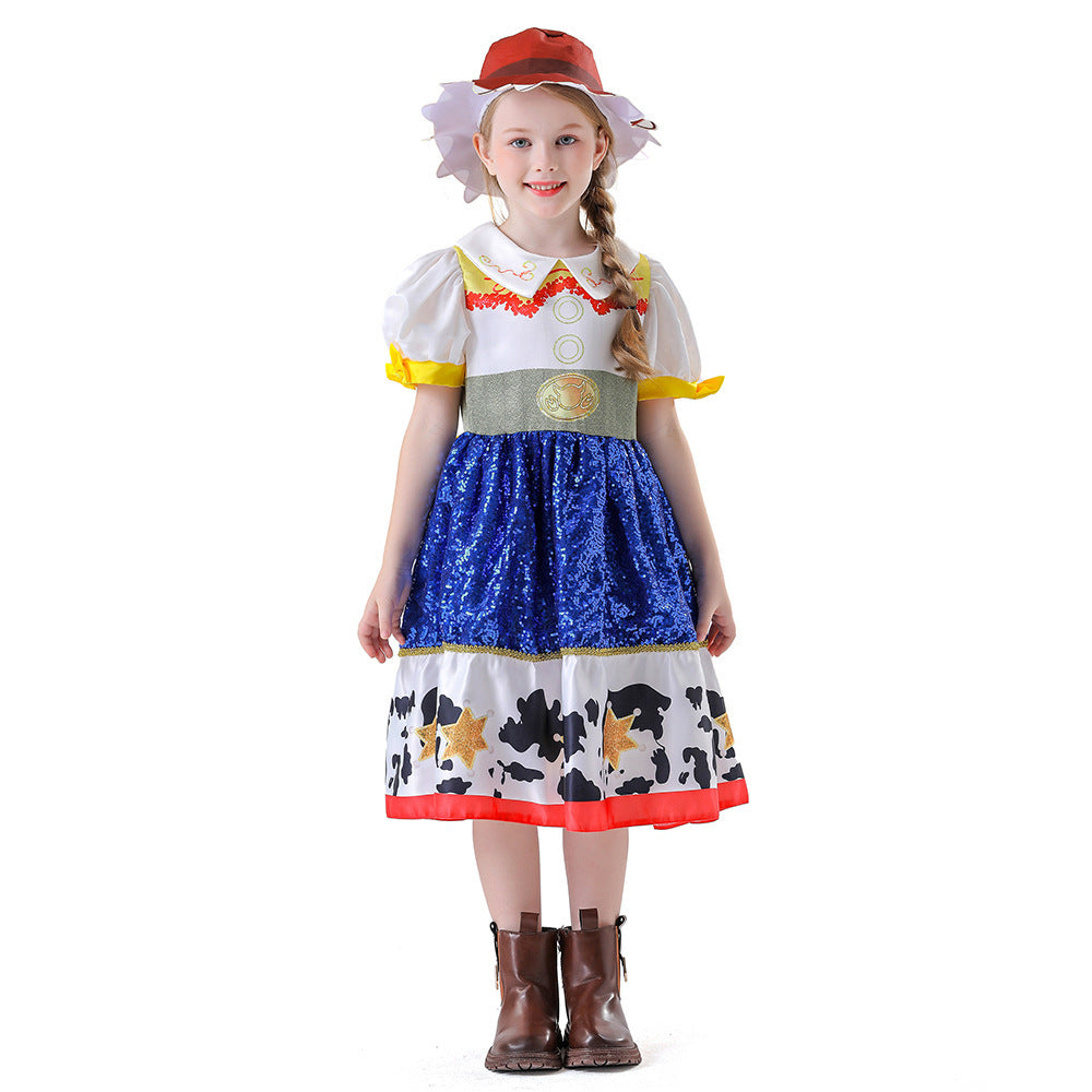 Traje de camisa para niños Cuisi de cosplay europeo y americano