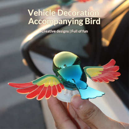 Jouet Compagnon Petit Oiseau de Voiture Une Décoration Extérieure de Voiture Unique et Nouveauté