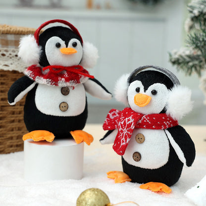 New Christmas Decorations Penguin Little Doll