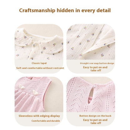 Baby Autumn Suit Baby Girl Cute Rompers Overalls Romper Children's Clothing