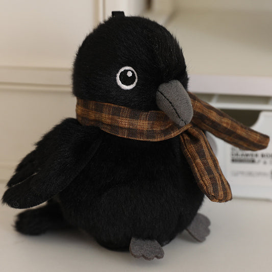 Pendentif perroquet en peluche de dessin animé pour sacs et porte-clés pour filles
