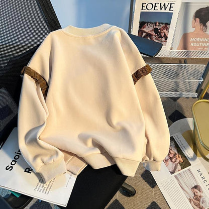 Girls Stylish Hoodie Base Layer Casual Style For Kids