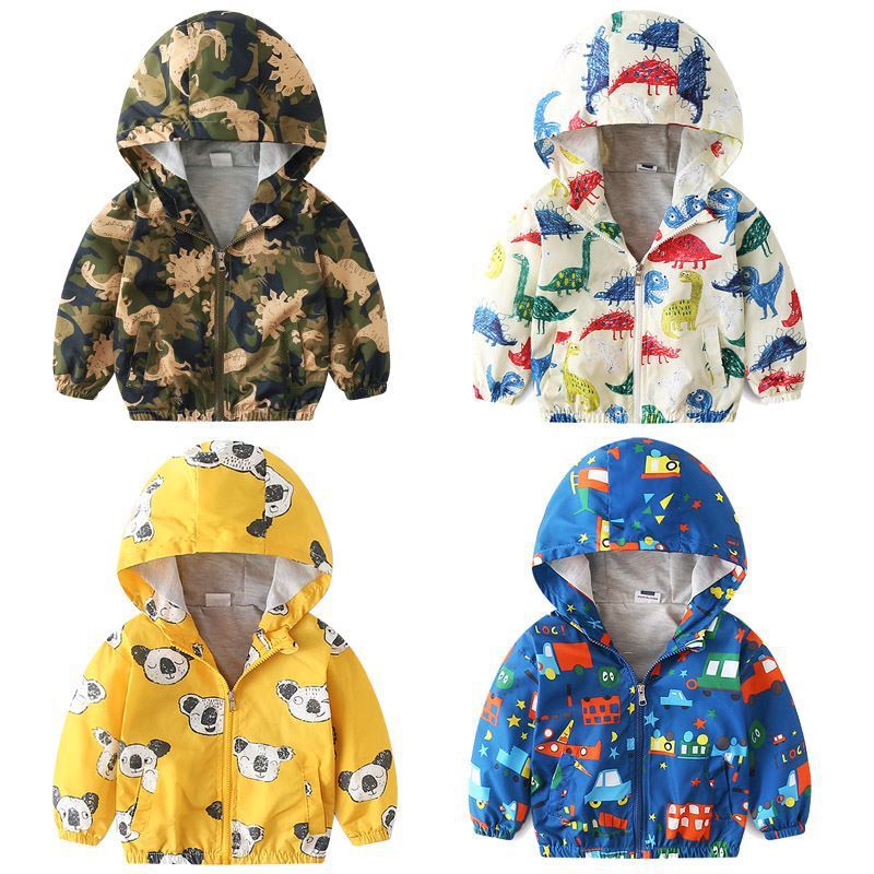 Veste décontractée à capuche pour garçon