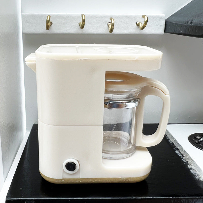 112 Dollhouse Mini Model Miniature Three-color Oven Coffee Machine