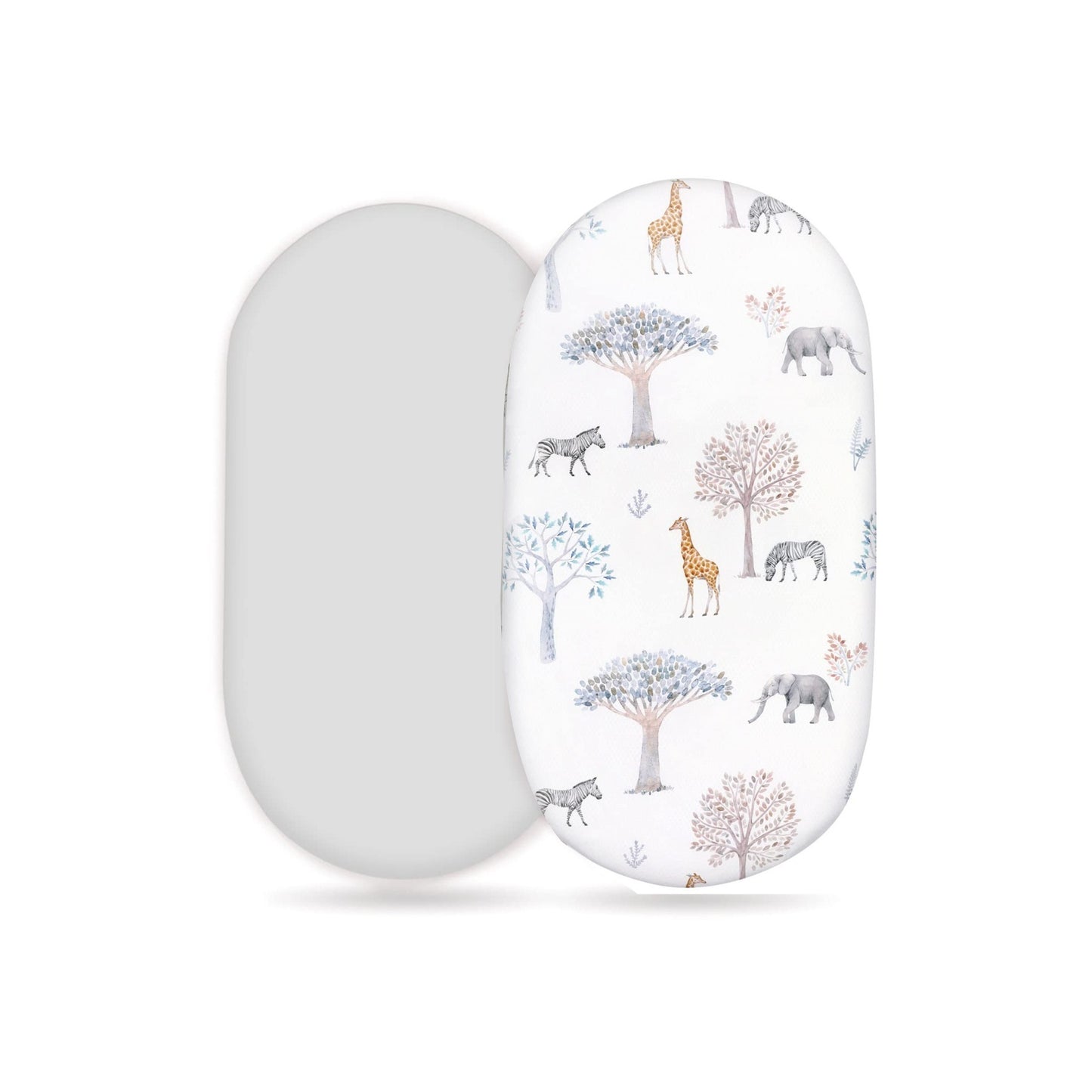 Baby Cradle Fitted Sheet Elastic Printing Baby Caring Table Changing Cover