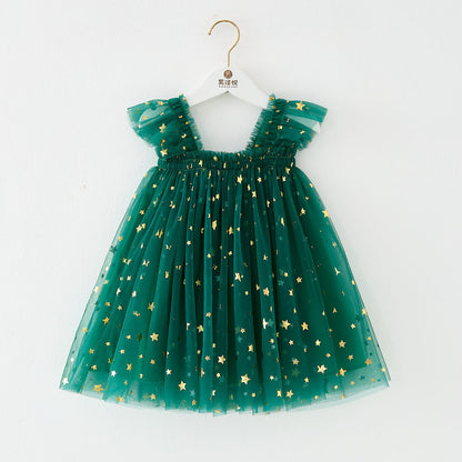 Nouvelle Chemise Enfant Noël XINGX et Jupe à Bretelles pour Filles