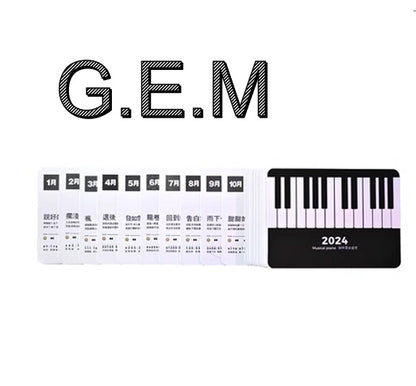 Adjustable Volume Hand Cranked Electronic Piano