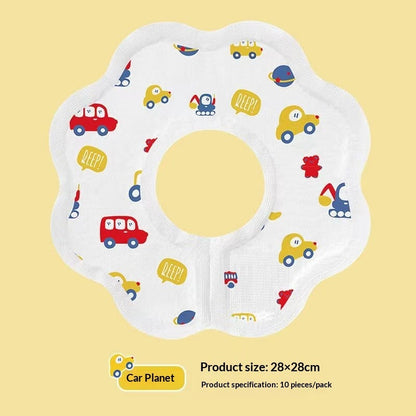 Baby Wash Free Thin Disposable Drool Towel