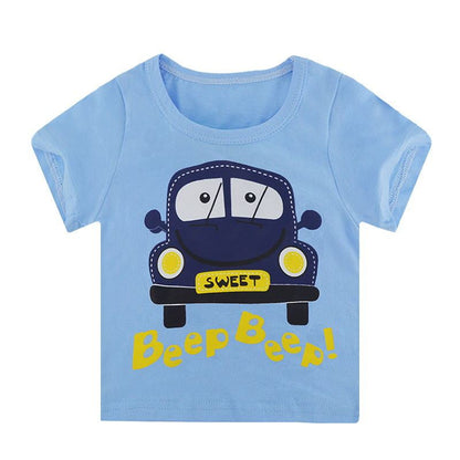 Camiseta de manga corta para niño