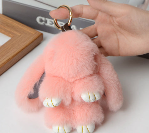 Fashionable Cotton Cute Rabbit Keychain Pendant
