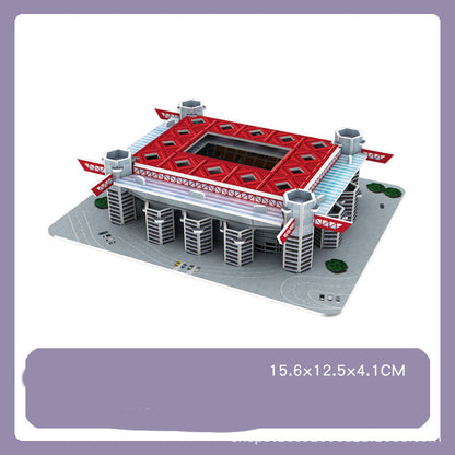3D Puzzle Football Field Model
