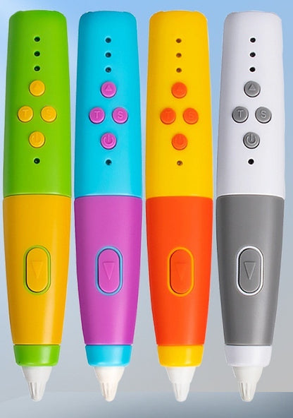 Educational 3D Printing Pen For Kids With Rechargeable Battery