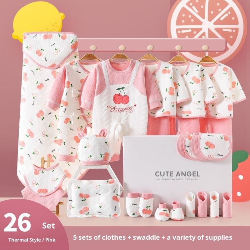 Ensemble cadeau de vêtements pour bébés en pur coton - Nouveauté