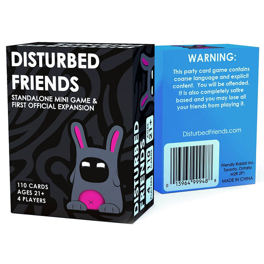 Confused friends expanded version of the board game card