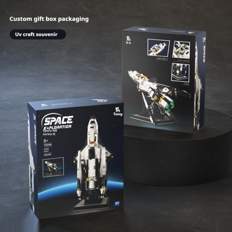 Space Shuttle Assembled Building Block Toys