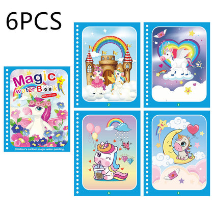 Children's Creative Magic  Water Painting Book